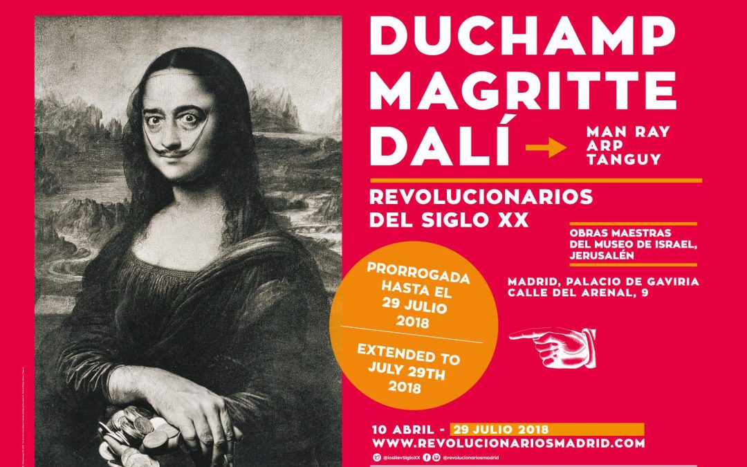 Prorrogada la exposición «Duchamp, Magritte, Dalí. Revolucionarios del siglo XX» hasta finales de julio